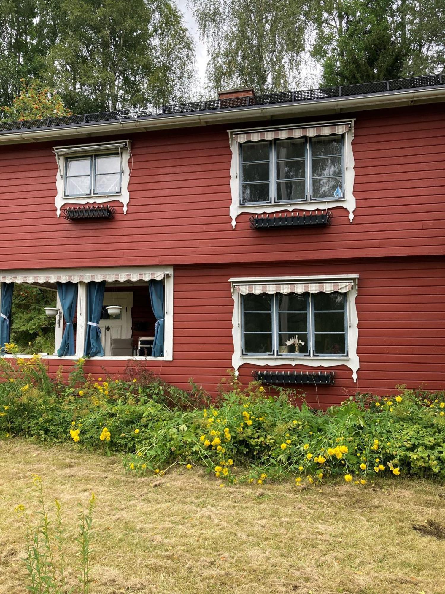 Charmig Villa Med Bastu Och Snabbt Wifi Langav Экстерьер фото